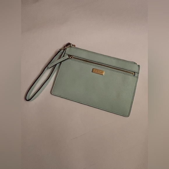 Kate Spade Light Green/Sage Wristlet Clutch - Picture 10 of 10